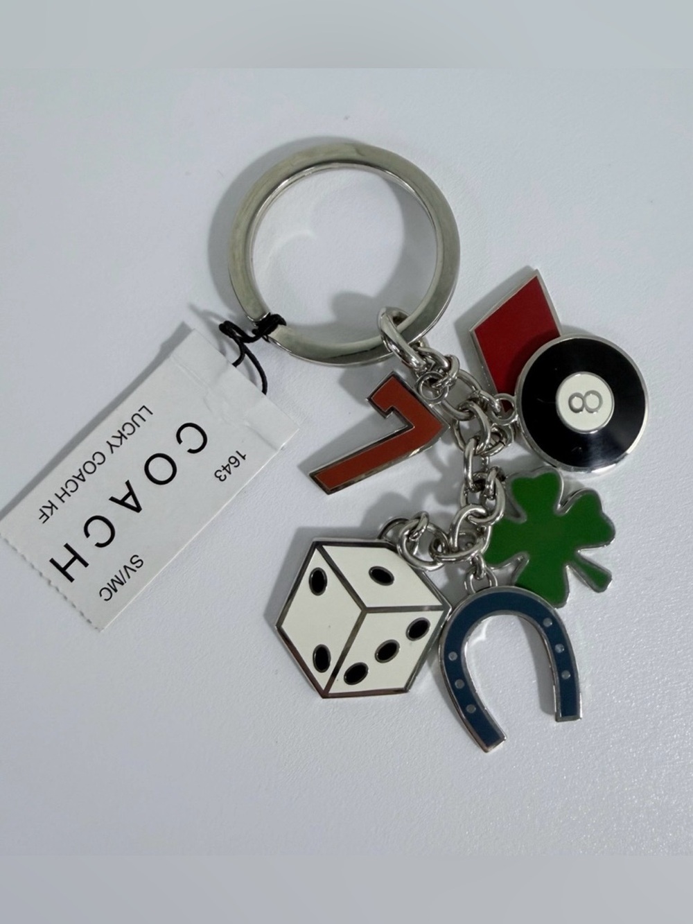 Coach Lucky Bag Charm/Keychain Retired (Style #1643)
